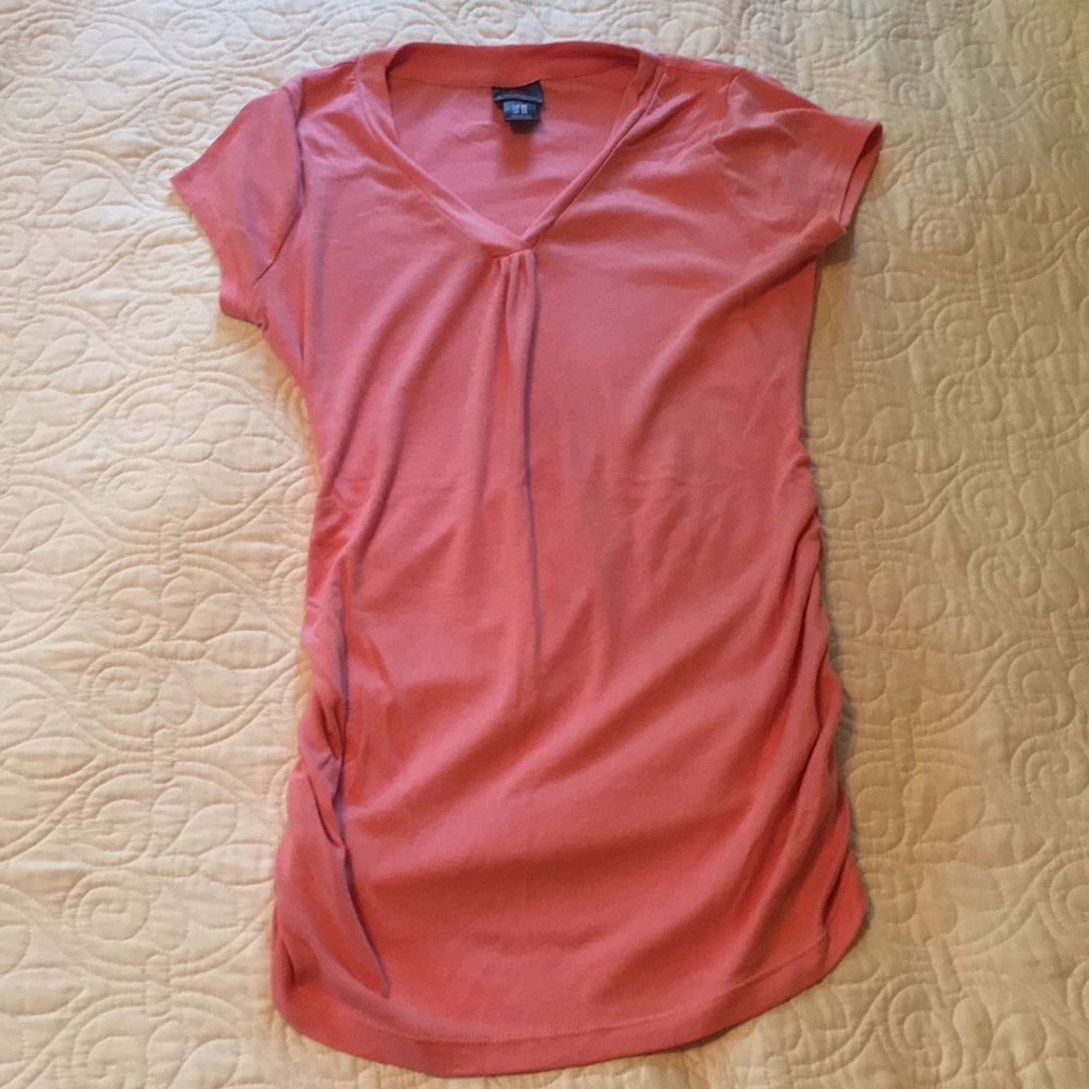 Maternity Summer Short Sleeve Top, Size M